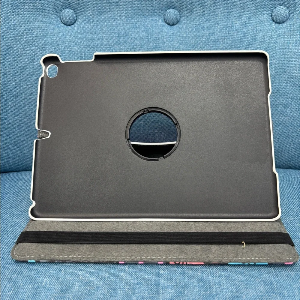 Colorful Geometric Rotating Tablet Case for IPAD 5-6 (9.7 inch screen)